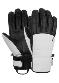 Reusch Damen Skihandschuhe "Elin R-TEX XT", schwarz-weiß, feminin, Gr. 8, 70% Polyester, Handschuhe, mit wasserdichter und atmungsaktiver Funktion