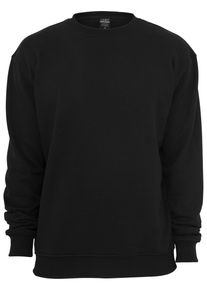 Urban Classics Herren Rundhalspullover "Urban Classics Herren Crewneck Sweatshirt", schwarz, casual, Gr. M, unifarben, 65% Baumwolle, 35% Polyester,