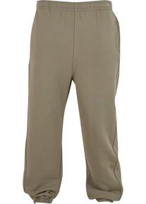 Urban Classics Herren Jogginghose "Urban Classics Herren Sweatpants", grün, Gr. XL, unifarben, 65% Baumwolle, 35% Polyester, Hosen