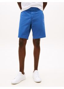 Tommy Hilfiger Herren Shorts "HARLEM SHORT 1985", blau, Basic, Gr. 34, Stoff, Obermaterial: 97% Baumwolle, 3% Elasthan, Hosen, in klassischem Design