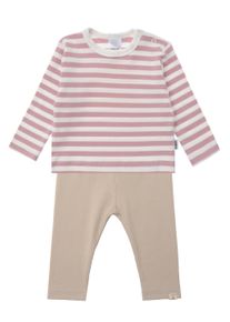 Liliput Kinder Sweatanzug, pink, Gr. 86, 100% Baumwolle, Sportanzüge, mit praktischen Druckknöpfen auf der Schulter