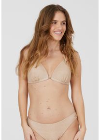ENDURANCE ATHLECIA ATHLECIA Damen Triangel-Bikini-Top "Valeny", grau, feminin, Gr. 44, unifarben, 95% Nylon, 5% Elasthan, Bikini-Oberteile, in modernem Stil