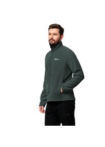 Jack Wolfskin Herren Fleecejacke "TAUNUS FZ M", schwarz, sportlich, Gr. S, Fleece, Obermaterial: 100% Polyester, Jacken, leichter, dehnbarer,