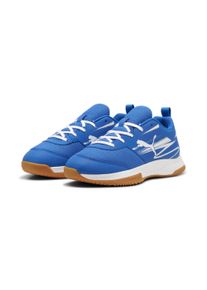 Puma Kinder Trainingsschuh "Varion II Hallensportschuhe Jugendliche", Gr. 36, blau, Obermaterial: Synthetik, Textil; Futter: Textil; Innensohle: