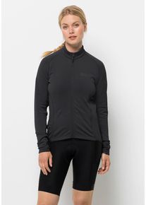 Jack Wolfskin Damen Fleecejacke "MOROBBIA FZ LIGHT W", schwarz, Gr. XL, 1. OBERSTOFF 95% POLYESTER, 5% ELASTHAN 2. OBERSTOFF 100% POLYESTER, Jacken