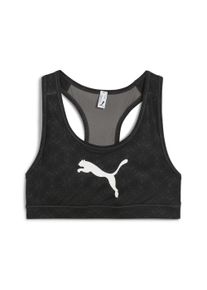 Puma Damen Sport-BH "4KEEPS BH Damen", Gr. XS, schwarz, Obermaterial: 15% Elasthan, 85% Polyester; Innenfläche der Vorderseite: 94% Polyester, 6%