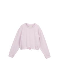 Tom Tailor Mädchen Sweatshirtpale spring, casual, Gr. 176, Obermaterial: 70% Baumwolle, 30% Polyester, Sweatshirts, mit Kordelzug am Saum