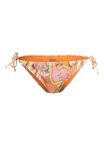 Roxy Damen Bikini-Hose "Floraldelic", orange, Gr. XXL, 87% Nylon, 13% Elasthan, Badehosen