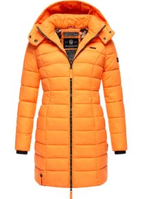 Marikoo Damen Steppmantel "Abendsternchen", orange, casual, Gr. M, Oberstoff: 100% Nylon, Futter: 100% Polyester, Wattierung: 100% Polyester,