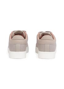 Damen Sneaker "CLASSIC CUPSOLE LOW MIX MG WN", Calvin Klein Jeans, Gr. 40, beige, Textil, Leder, Lederimitat, sportlich, Schuhe, Schnürschuh,