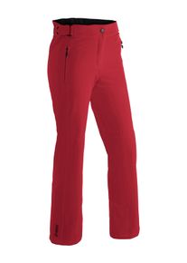 Maier Sports Damen Skihose "Vroni slim 2.0", rot, Gr. 22, 100% Polyester, Hosen, Damen Schneehose, wind- und wasserdicht, 2 RV-Taschen, Slim Fit
