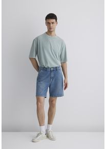 Mavi Herren Shorts "ROTTERDAM"mid 90's blau denim, casual, Gr. 32, 100% Baumwolle, Hosen, Loose Jeans Short