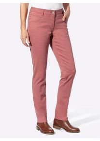 Casual Looks Damen 5-Pocket-Jeans, rot, Gr. 38, unifarben, 96% Baumwolle, 4% Elasthan, Jeans