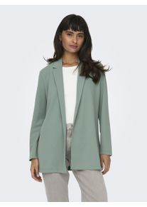 Jacqueline de Yong JDY Damen Jerseyblazer "JDYGEGGO L/S BLAZER JRS NOOS", grün, modisch, Gr. XL, unifarben, Jersey, Obermaterial: 95% Polyester, 5% Elasthan, Blazer