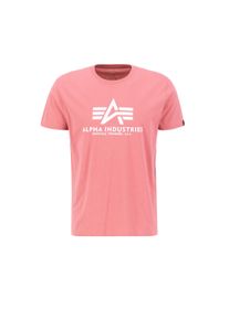 Herren T-Shirt "Alpha Industries Men - T-Shirts Basic T-Shirt BL", rot, Gr. M, Alpha Industries, Obermaterial: 100% Baumwolle, Shirts