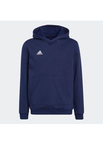 Kinder Kapuzensweatshirt "ENT22 HOODY Y", blau, sportlich, Gr. 128, adidas Performance, Obermaterial: 70% Baumwolle, 30% Polyester, Sweatshirts