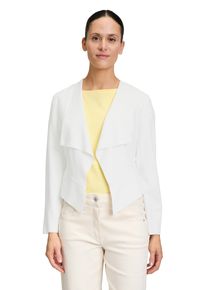 Betty Barclay Damen Jackenblazer "Betty Barclay Blazer-Jacke ohne Verschluss", weiß, modisch, Gr. 40, Obermaterial: 92% Polyester, 8% Elasthan.,