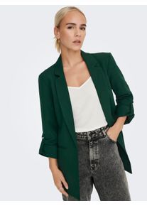 Only Damen Kurzblazer "ONLKAYLE-ORLEEN 3/4 BLAZER TLR NOOS", grün, modisch, Gr. 34, unifarben, Web, Obermaterial: 92% Polyester, 8% Elasthan, Blazer