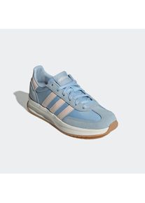 Sneaker "RUN 70S 2.0", adidas Sportswear, Gr. 36glow blau, wonder quartz, wonder blau, Leder, Textil, sportlich, Schuhe, inspiriert vom Design des