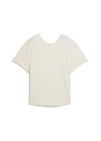 Puma Damen Yogashirt "MOVE CLOUDSPUN Loose Fit T-Shirt Damen", weiß, Gr. XXL, Obermaterial: 6% Elasthan, 94% Polyester, Shirts
