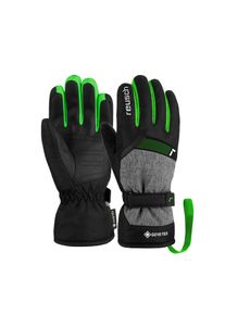 Reusch Kinder Skihandschuhe "Flash GORE-TEX Junior", grau, klassisch, Gr. 5, mehrfarbig, 90% Polyester, 10% Polyurethan, Handschuhe, mit praktischer