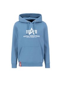 Herren Hoodie "Alpha Industries Men - Hoodies Basic Hoodie BL", blau, Gr. M, Alpha Industries, Obermaterial: 80% Baumwolle, 20% Polyester, Sweatshirts