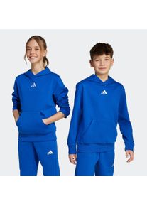 Kinder Kapuzensweatshirt "J SL FL HD 225", blau, sportlich, Gr. 152, adidas Sportswear, Obermaterial: 71% Baumwolle, 29% Polyester, Sweatshirts
