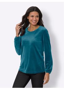 Damen Langarmshirt "Nickishirt", bunt, Gr. 42, unifarben, 95% Polyester, 5% Elasthan, Shirts