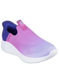 Skechers Kids Kinder Slip-On Sneaker "ULTRA FLEX 3.0", Gr. 29, blau, Textil, kontrastfarbene Details, sportlich, Schuhe, Sneaker mit Slip-In