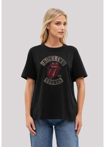 F4NT4STIC Damen T-Shirt "The Rolling Stones Tour '78", schwarz, casual, Gr. XS, Obermaterial: 100% Baumwolle, Shirts, Premium Qualität Streetwear