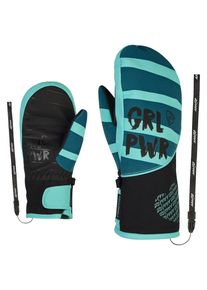 Ziener Kinder Fäustlinge "LIWANI AS PR MITTEN", blau, Gr. 4, Kunstfaser, Handschuhe