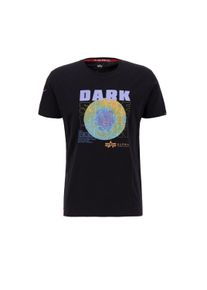Herren T-Shirt "Alpha Industries Men - T-Shirts Dark Side T-Shirt", lila, Gr. S, Alpha Industries, Obermaterial: 100% Baumwolle, Shirts