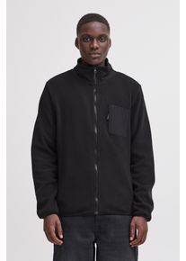 Blend Herren Sweatjacke "BHBROOKS Sweatshirt zipp thru", schwarz, modisch, Gr. M, unifarben, Sweatware, Obermaterial: 100% Polyester, Sweatjacken