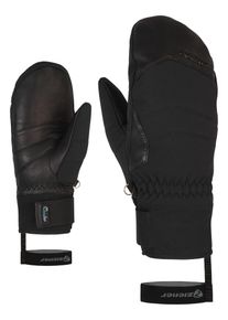 Ziener Damen Fäustlinge "KALEA AS AW MITTEN", schwarz, Gr. 6,5, Materialmix, Handschuhe