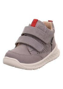 Superfit Kinder Lauflernschuh "BREEZE WMS: Mittel", Gr. 22, grau, Nubukleder, Veloursleder, casual, Schuhe, Klettschuh mit wasserdichtem GORE-TEX,