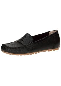 Caprice Damen Mokassin "Caprice Mokassin Leder", Gr. 36, schwarz, Leder, casual, Schuhe
