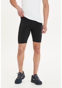 Endurance Herren Lauftights "Energy", schwarz, sportlich, Gr. S, unifarben, 81% Polyester, 19% Elasthan, Hosen, mit nachhaltigem Recycling-Polyester