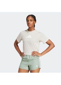 Damen T-Shirt "TR-ES BL TEE", grau, sportlich, Gr. XL, adidas Performance, Obermaterial: 70% Polyester, 30% Viskose, Shirts, Trainingsshirt,