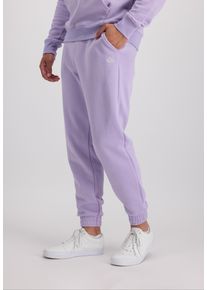 Herren Jogginghose "Alpha Industries Men - Jogger Unisex EMB Jogger", lila, Gr. XS, Alpha Industries, Obermaterial: 80% Baumwolle, 20% Polyester,