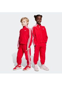 Kinder Trainingsanzug "TRACKSUIT", rot, sportlich, Gr. 104, adidas originals, Obermaterial: 100% Polyester, Sportanzüge