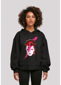 F4NT4STIC Damen T-Shirt "David Bowie Aladdin Sane", schwarz, casual, Gr. XXL, Obermaterial: 100% Baumwolle, Shirts, Print