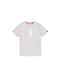 Herren T-Shirt "Alpha Industries Men - T-Shirts Alpha Puff Print T-Shirt", grau, Gr. XXL, Alpha Industries, Obermaterial: 100% Baumwolle, Shirts