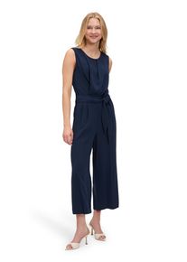 BETTY & CO BETTY & CO Damen Overall "Betty & Co Jumpsuit ohne Arm", blau, feminin, Gr. 44, Obermaterial: 100% Polyester. Futter: 100% Polyester., Overalls,