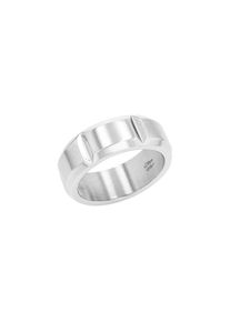 s.Oliver Herren Fingerring "2039745/-46/-47/-48", 62, Edelstahl, 8mm, silber, Edelstahl, Fingerringe