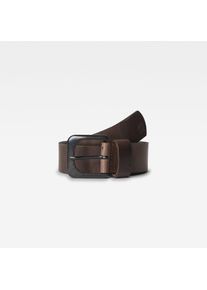 G-Star Raw G-STAR Damen Ledergürtel "Zed Belt", braun, casual, Gr. 90, Leder, Gürtel