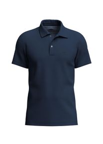 Fynch-Hatton Herren Poloshirt, blau, casual, Gr. XXL, unifarben, Jersey, Obermaterial: 100% Baumwolle, Shirts, mit Logo Stickerei