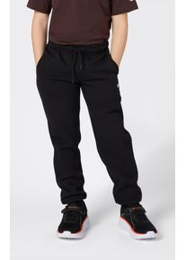 Champion Kinder Jogginghose, blau, sportlich, Gr. M, Obermaterial: 73% Baumwolle, 27% Polyester, Hosen
