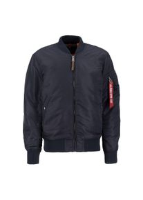 Herren Bomberjacke "Alpha Industries Men - Bomber Jackets MA-1 VF 59 Long", grau, Gr. M, Alpha Industries, Obermaterial: 100% Nylon, Futter: 100%