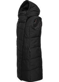 Ragwear Damen Steppweste "Pavla Vest", schwarz, modisch, Gr. L, Außenmaterial: 100% Polyester, Innenfutter: 100% Polyester, Wattierung: 100%