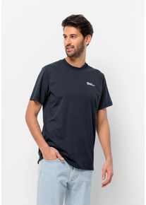 Jack Wolfskin Herren T-Shirt "ESSENTIAL T M", blau, Gr. XXL, 1. OBERSTOFF 100% BAUMWOLLE 2. OBERSTOFF 100% BAUMWOLLE, Shirts